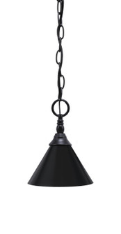 Chain One Light Mini Pendant in Matte Black (200|11-MB-421-MB)