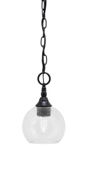 Chain One Light Mini Pendant in Matte Black (200|11-MB-4100)