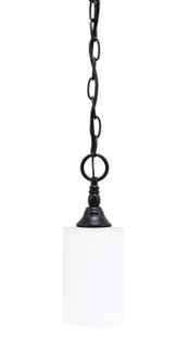 Chain One Light Mini Pendant in Matte Black (200|11-MB-310)