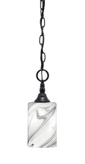 Chain One Light Mini Pendant in Matte Black (200|11-MB-3009)