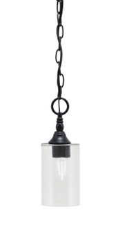 Chain One Light Mini Pendant in Matte Black (200|11-MB-300)