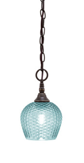 Chain One Light Mini Pendant in Dark Granite (200|11-DG-4605)