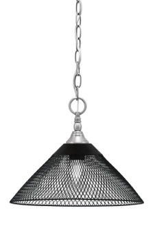 Chain One Light Mini Pendant in Brushed Nickel (200|11-BN-808-MB)