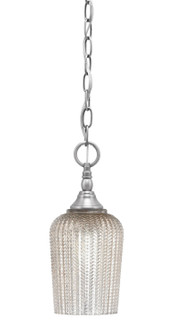 Chain One Light Mini Pendant in Brushed Nickel (200|11-BN-4253)