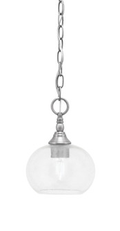 Chain One Light Mini Pendant in Brushed Nickel (200|11-BN-202)