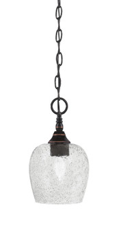 Chain One Light Mini Pendant in Black Copper (200|11-BC-4812)