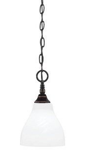Chain One Light Mini Pendant in Black Copper (200|11-BC-4761)