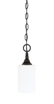 Chain One Light Mini Pendant in Black Copper (200|11-BC-310)