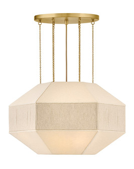 Lyla LED Chandelier in Lacquered Brass (13|47494LCB) Lyla LED Chandelier in Lacquered Brass (13|47494LCB)