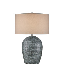 Agatha One Light Table Lamp in Reactive Black & White (142|6000-0981)