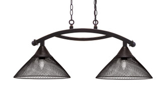 Bow Two Light Island Pendant in Dark Granite (200|872-DG-808-DG)