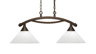 Bow Two Light Island Pendant in Bronze (200|872-BRZ-2121)
