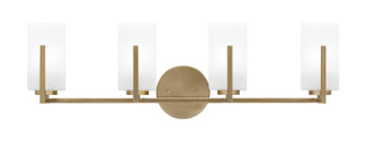 Atlas Four Light Bath Bar in New Age Brass (200|4514-NAB-541)