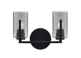 Atlas Two Light Bath Bar in Matte Black (200|4512-MB-542)