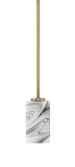 Atlas One Light Mini Pendant in New Age Brass (200|4501-NAB-549)