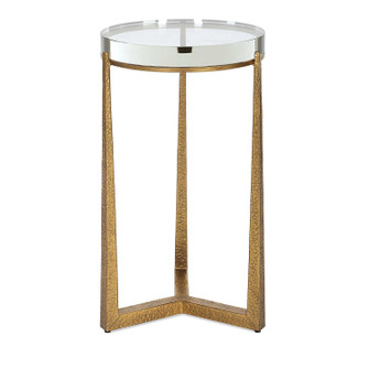 Midas Accent Table in Antique Gold (52|50091)