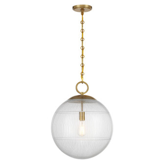 Cabot One Light Pendant in Warm Brass (51|7-1840-1-322)