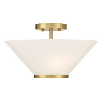 Blair Three Light Convertible Semi-Flush /Pendant in Warm Brass (51|6-4012-3-322)