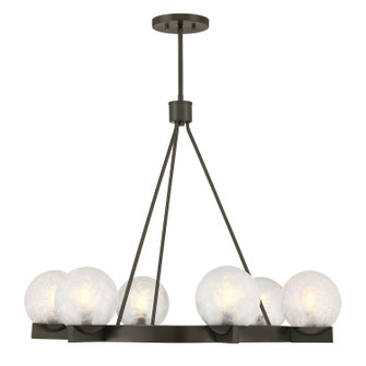 Darien Six Light Chandelier in Mediterranean Bronze (51|1-1014-6-15)
