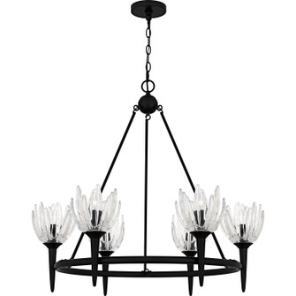 Shea Six Light Chandelier in Matte Black (10|SHA5032MBK)
