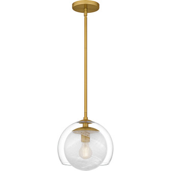 Quoizel Piccolo Pendant One Light Mini Pendant in Brushed Gold (10|QPP6774BRG)