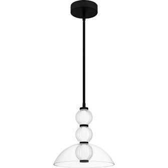 Elway LED Pendant in Matte Black (10|PCELW1812MBK)