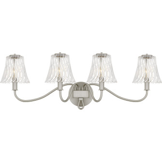 McKinney Four Light Bath in Brushed Nickel (10|MCK8631BN)