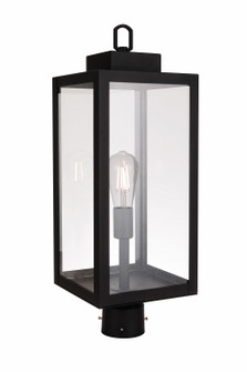 Marin One Light Outdoor Post Mount in Textured Black (46|ZA6825-TB)