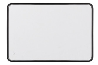 Monica LED Mirror in Flat Black (46|MIR2403RRT-FB3C)