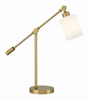 Indiana One Light Table Lamp in Satin Brass (46|87011SB-T)