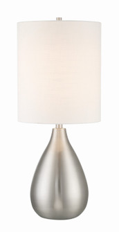 Leri One Light Table Lamp in Brushed Polished Nickel (46|87004BNK-T)