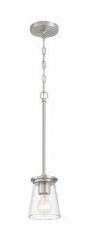Connell One Light Mini Pendant in Brushed Polished Nickel (46|60491-BNK)