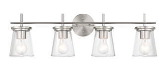 Connell Four Light Vanity in Brushed Polished Nickel (46|60404-BNK)