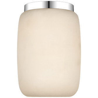 Formosa LED Flush Mount in Alabaster and Polished Nickel (268|KW 4903ALB/PN)