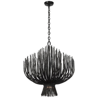 Astra LED Chandelier in Aged Iron (268|CHC 5139AI)