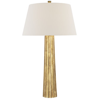 Fluted Spire LED Table Lamp in Gilded Iron (268|CHA 8906GI-L-CL)