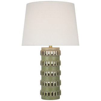 Mullin LED Table Lamp in Dusted Mint (268|CHA 8630DSM-L)