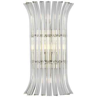 Rhine LED Wall Sconce in Polished Nickel (268|ARN 2076PN-CG)