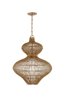 Irvine One Light Pendant in Patina Brass (67|F3820-PBR)