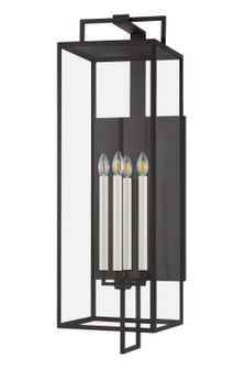 Beckham Four Light Wall Sconce in Forged Iron (67|B6340-FOR)