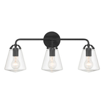 Voss Three Light Bath in Matte Black (60|VSS-7013-MK)