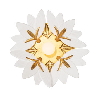 BLOOM One Light Wall Sconce in Oxidized Gold Leaf (33|525621OL)