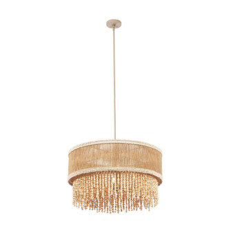 NATURALE Six Light Pendant in Jute (33|524855JT)