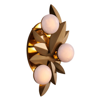 BLUSH LED Wall Sconce in Winter Brass (33|523521WB)