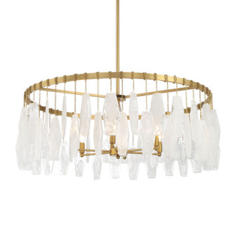 Willow Six Light Pendant in Legacy Brass (7|3626-732)