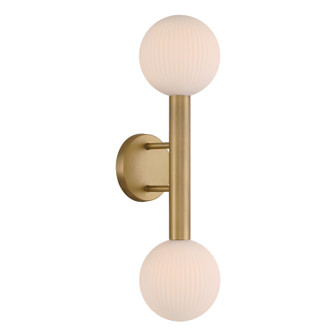 Fenton Two Light Wall Sconce in Legacy Brass (7|2990-732)