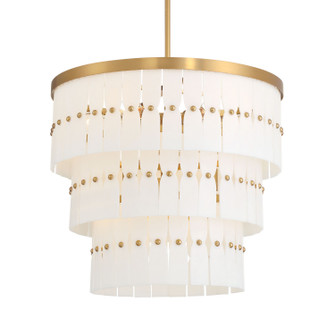 Coronelle Nine Light Pendant in Legacy Brass (7|2089-732)
