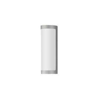 Halfpipe LED Outdoor Wall Sconce in Brushed Aluminum (16|55512WTAL)