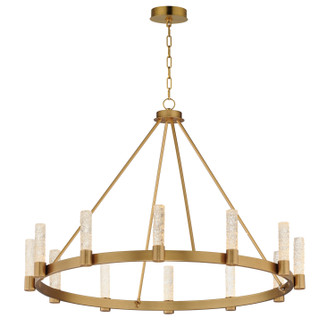 Duchess LED Chandelier in Natural Aged Brass (16|38448IBNAB)