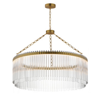 Jolie LED Pendant in Natural Aged Brass (16|38423CLNAB)
